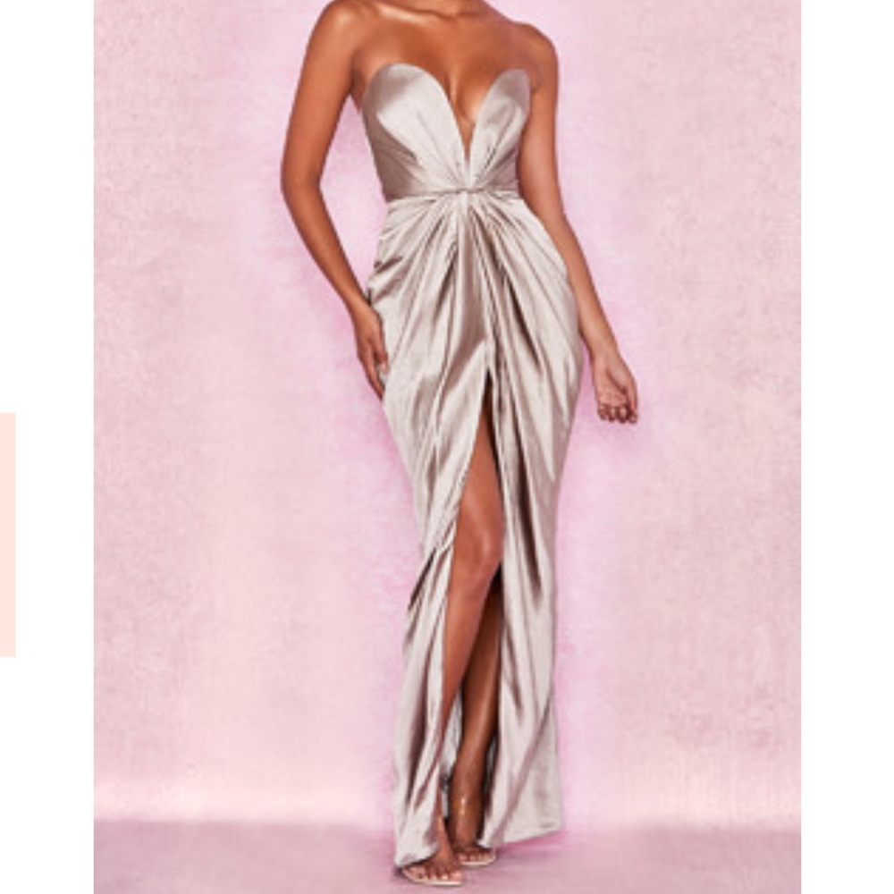 HOUSE OF CB BEAUTIFUL DRAPE DRESS
